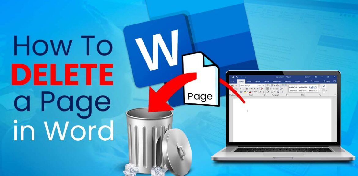 How To Delete a Page in Word